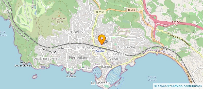 localisation de l'entreprise 829 630 490   BANDOL