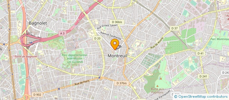 localisation de l'entreprise 829 654 516 à MONTREUIL