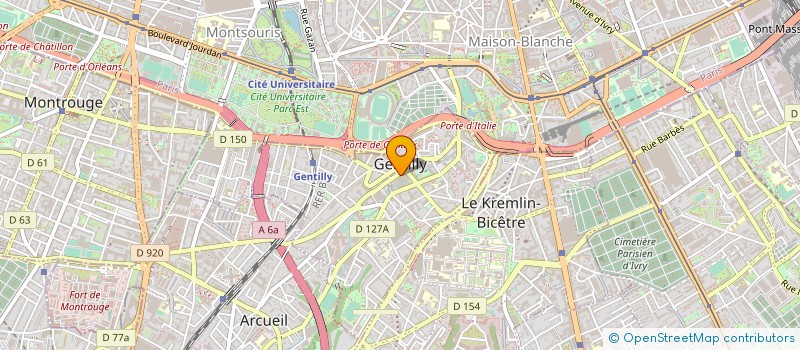 localisation de l'entreprise 829 660 968   GENTILLY