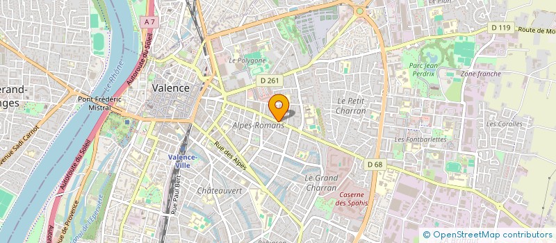 localisation de l'entreprise 829 661 362 à VALENCE