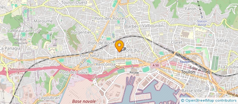 localisation de l'entreprise 829 664 747   TOULON