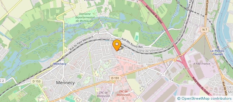 localisation de l'entreprise 829 677 459   ORMOY