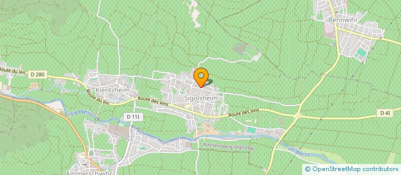 localisation de l'entreprise 829 693 746   COLMAR