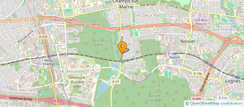 localisation de l'entreprise 829 703 065   CHAMPS-SUR-MARNE