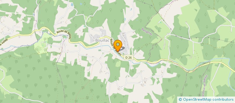 localisation de l'entreprise 829 709 328   BOUILLAC