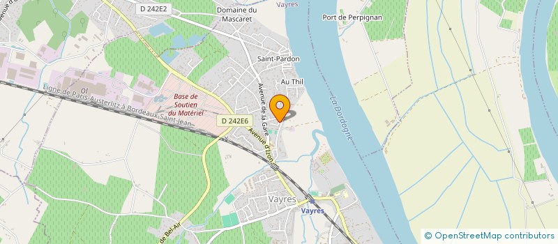 localisation de l'entreprise 829 718 055   LIBOURNE