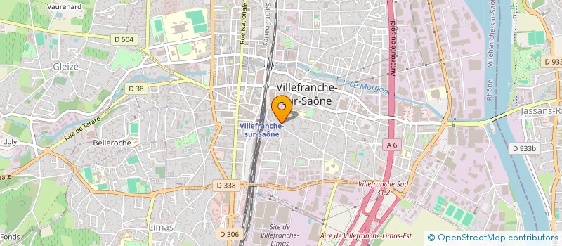 localisation de l'entreprise 829 738 301   VILLEFRANCHE-SUR-SAONE