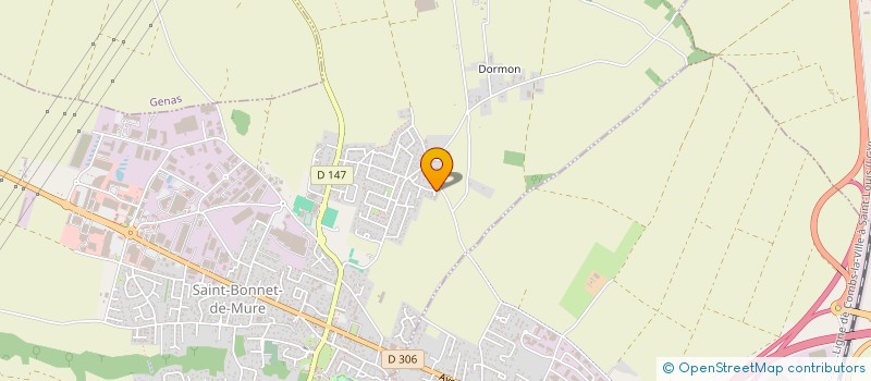 localisation de l'entreprise 829 745 389   TIGNIEU-JAMEYZIEU