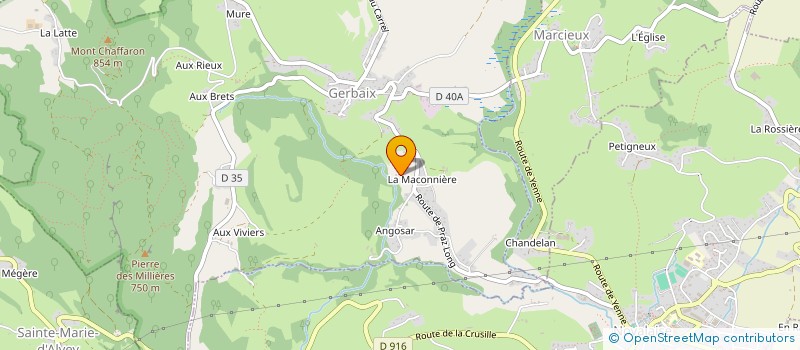 localisation de l'entreprise 829 756 691   GERBAIX