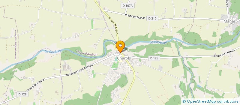 localisation de l'entreprise 829 766 989   SAINT-MARCEL-LES-SAUZET