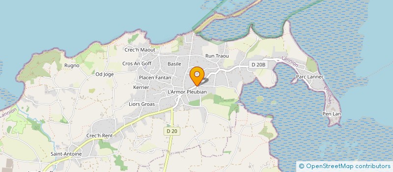 localisation de l'entreprise 829 775 139   PLEUBIAN