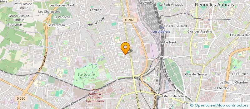 localisation de l'entreprise 829 779 313 à ORLEANS