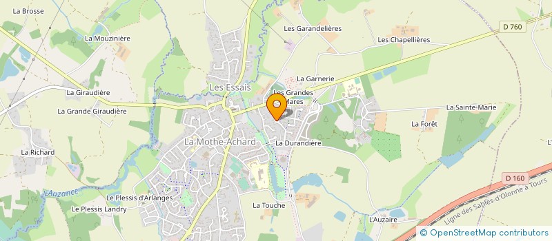 localisation de l'entreprise 829 802 586   LA ROCHE-SUR-YON