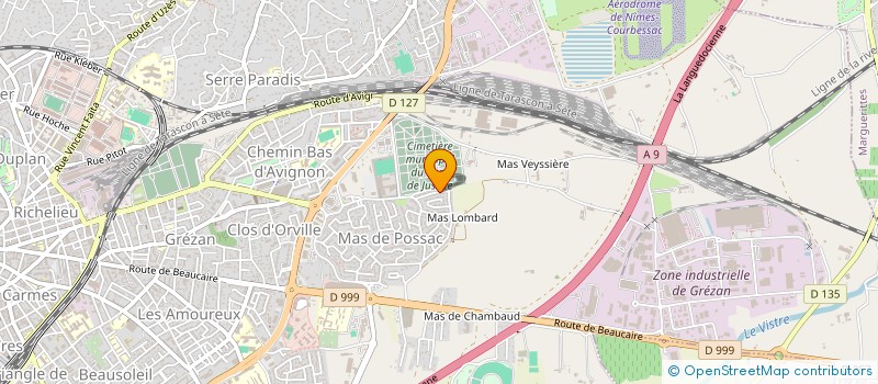 localisation de l'entreprise 829 809 532   NIMES