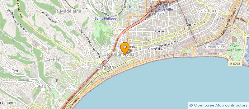 localisation de l'entreprise 829 830 082 à NICE