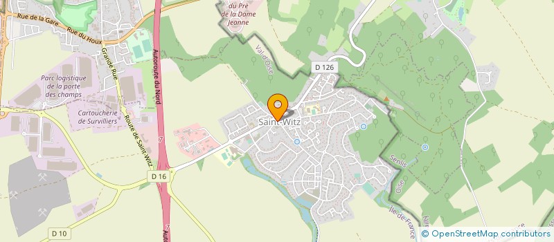 localisation de l'entreprise 829 835 511   SAINT-WITZ