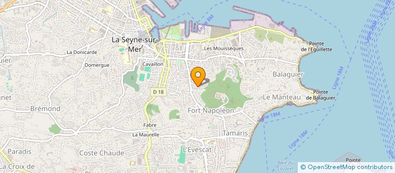 localisation de l'entreprise 829 840 727 à LA SEYNE-SUR-MER