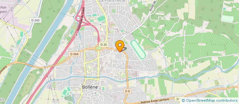 localisation de l'entreprise 829 875 368   BOLLENE