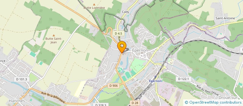 localisation de l'entreprise 829 876 697 à EPERNON