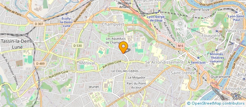 localisation de l'entreprise 829 880 434 à LYON