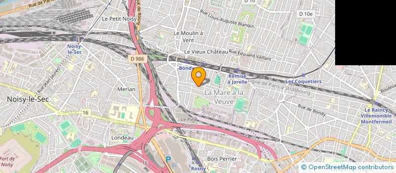 localisation de l'entreprise 829 909 571 à BONDY