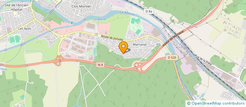 localisation de l'entreprise 829 923 630 à SAINT-DIZIER