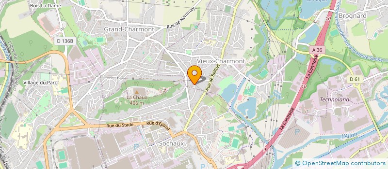 localisation de l'entreprise 829 929 157   VIEUX-CHARMONT