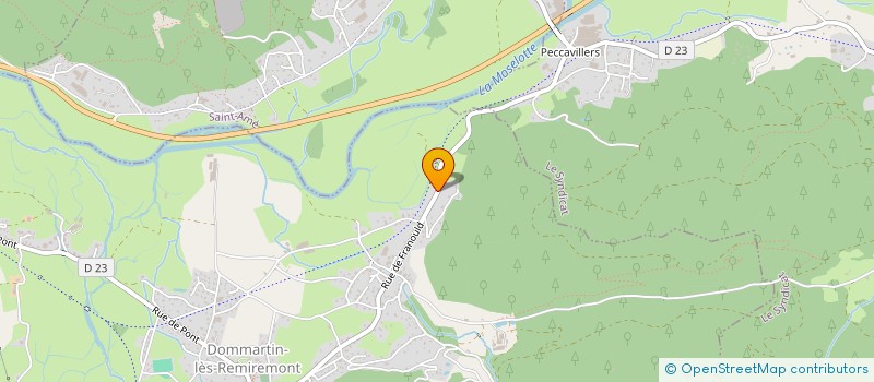localisation de l'entreprise 829 941 673   DOMMARTIN-LES-REMIREMONT