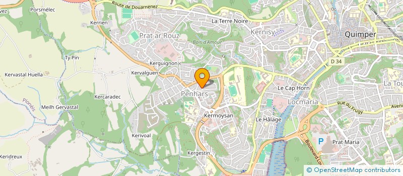 localisation de l'entreprise 829 984 350  à QUIMPER