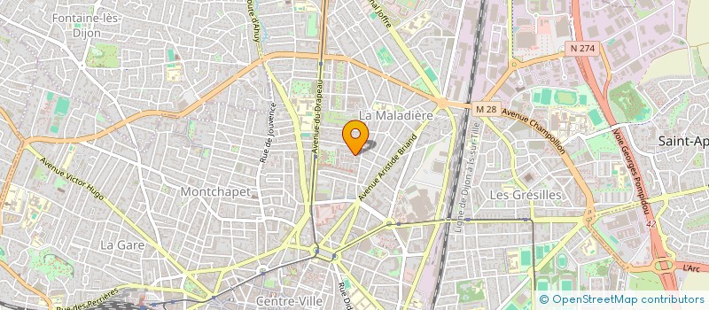 localisation de l'entreprise 829 986 215   DIJON