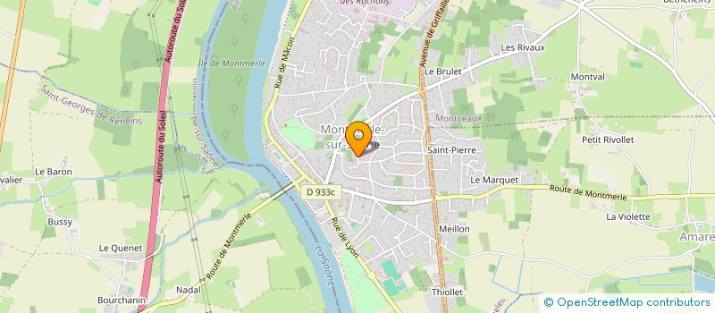 localisation de l'entreprise 829 990 845   MONTMERLE-SUR-SAONE