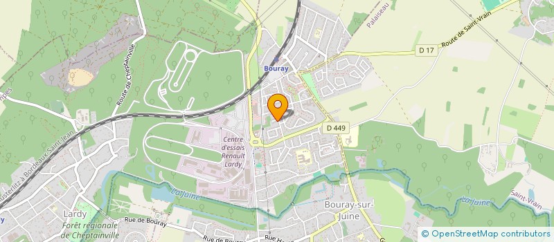 localisation de l'entreprise 830 006 037 à LARDY