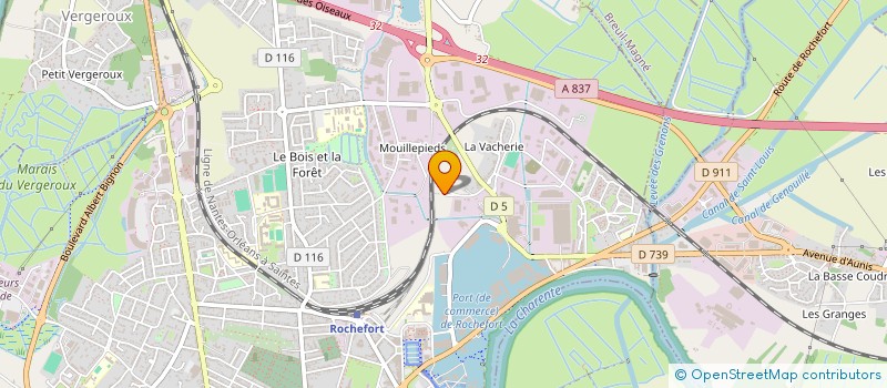 localisation de l'entreprise 830 018 065   ROCHEFORT