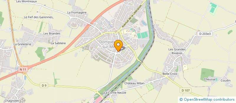 localisation de l'entreprise 830 056 925   MARANS