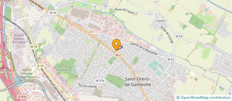 localisation de l'entreprise 830 068 243 à QUINT-FONSEGRIVES