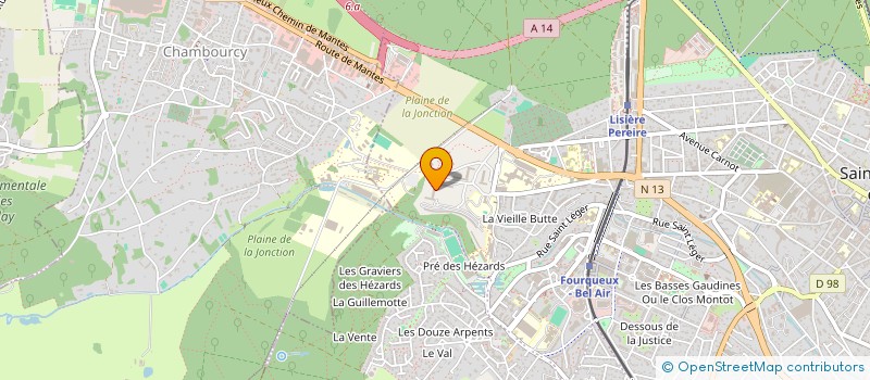 localisation de l'entreprise 830 075 990   CHAMBOURCY