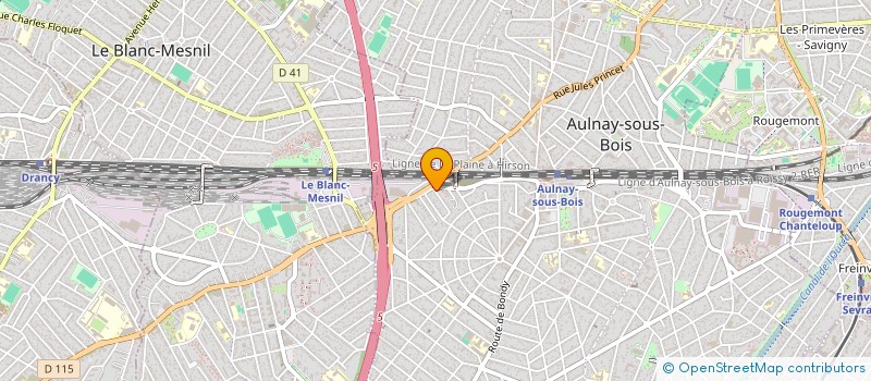 localisation de l'entreprise 830 077 558 à AULNAY-SOUS-BOIS