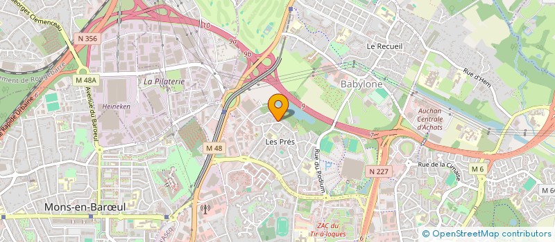 localisation de l'entreprise 830 078 416   HARNES