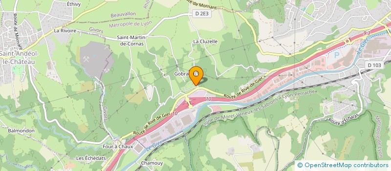 localisation de l'entreprise 830 093 639   GIVORS