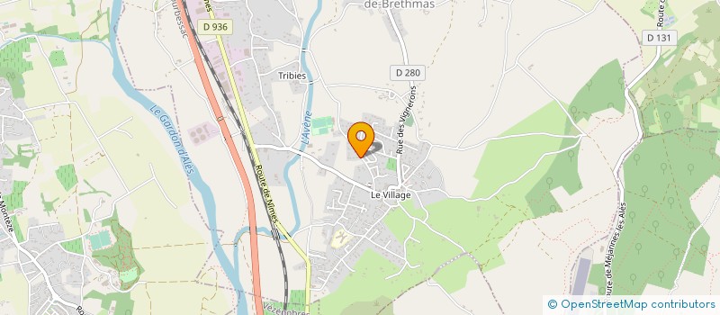 localisation de l'entreprise 830 108 585   SAINT-HILAIRE-DE-BRETHMAS