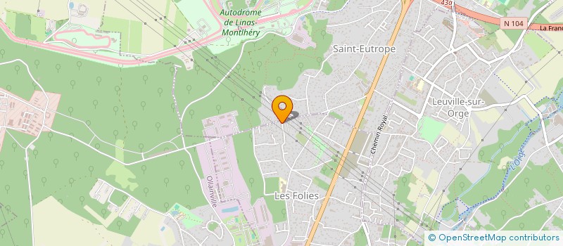 localisation de l'entreprise 830 112 132 à SAINT-GERMAIN-LES-ARPAJON