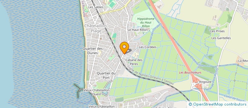 localisation de l'entreprise 830 112 397 à CHATELAILLON-PLAGE