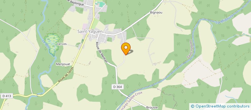 localisation de l'entreprise 830 113 221   SAINT-YAGUEN