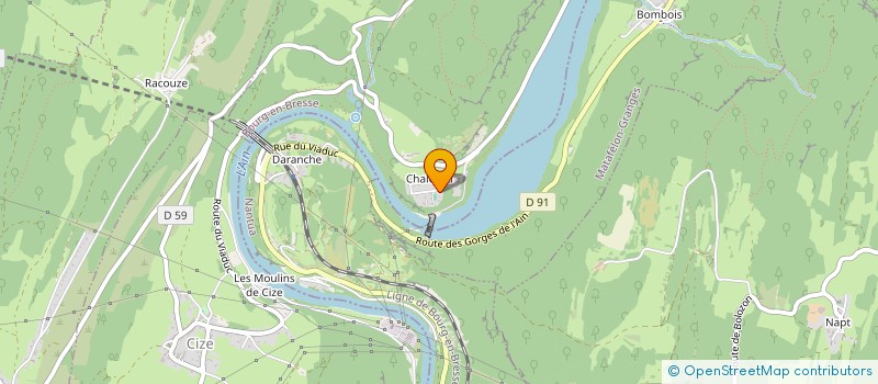 localisation de l'entreprise 830 114 526   ECHALAS