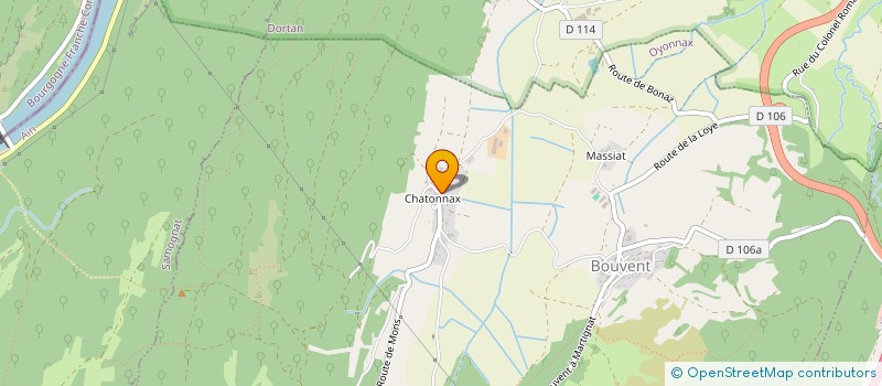 localisation de l'entreprise 830 115 259  à OYONNAX