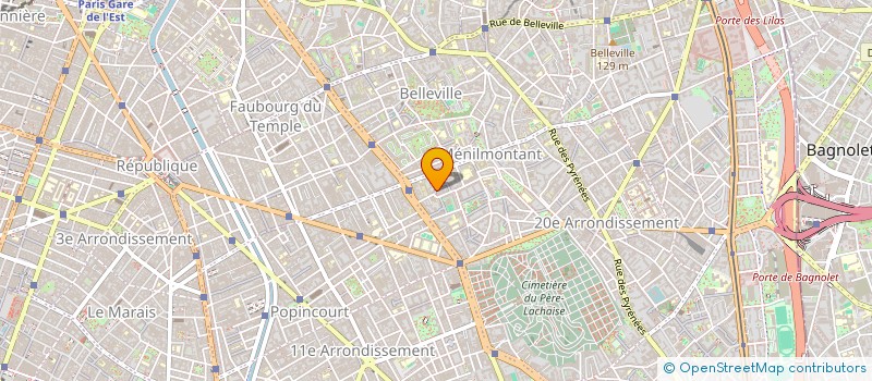 localisation de l'entreprise 830 119 947   PARIS