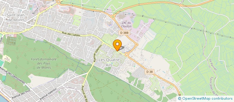 localisation de l'entreprise 830 122 180   SAINT-JEAN-DE-MONTS