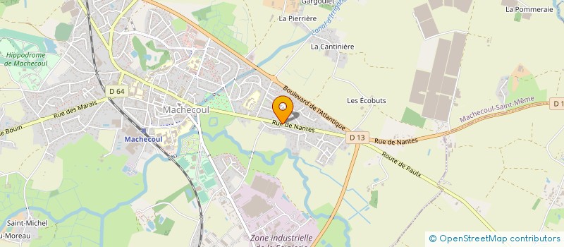 localisation de l'entreprise 830 130 779 à PORNICHET
