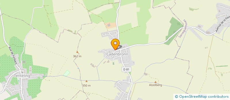 localisation de l'entreprise 830 137 022   NOUSSEVILLER-SAINT-NABOR