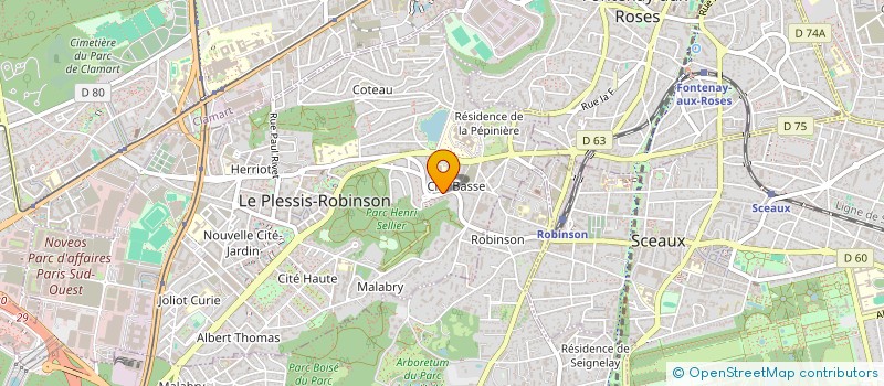 localisation de l'entreprise 830 149 316   LE PLESSIS-ROBINSON